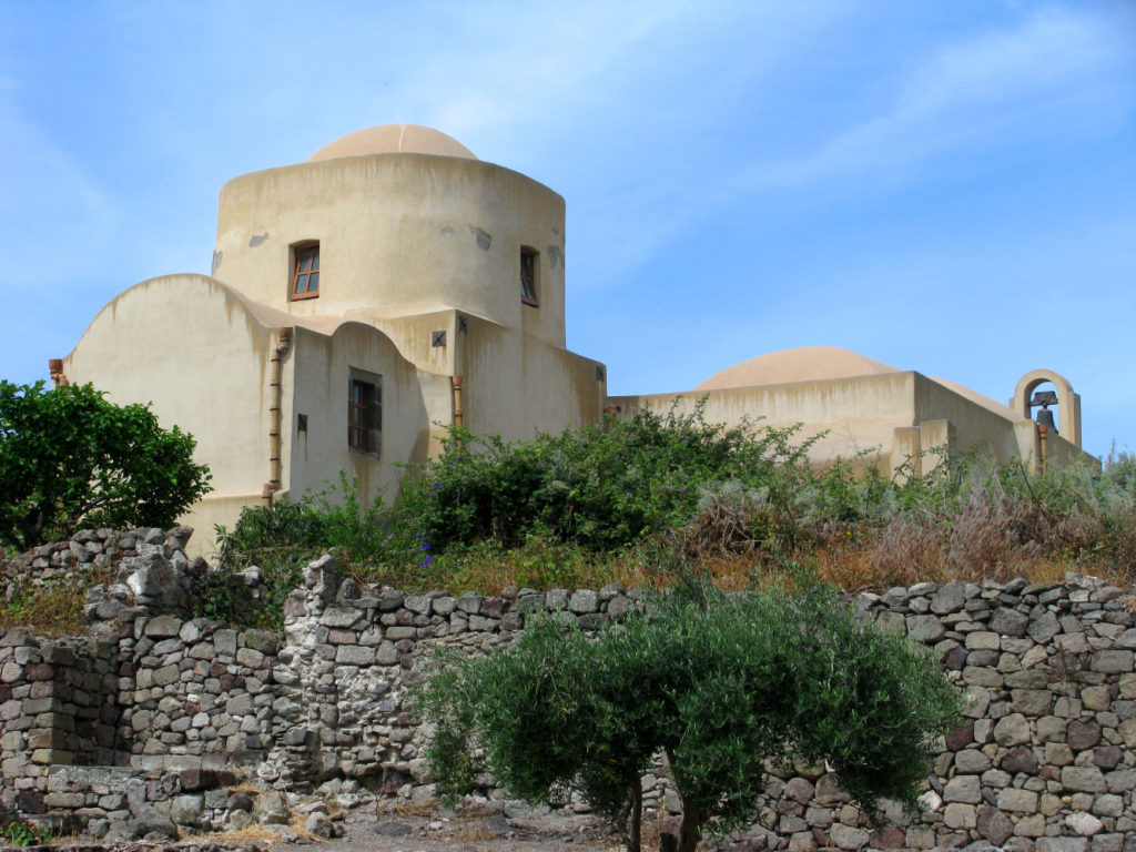 Castello di Lipari - vista dal mare