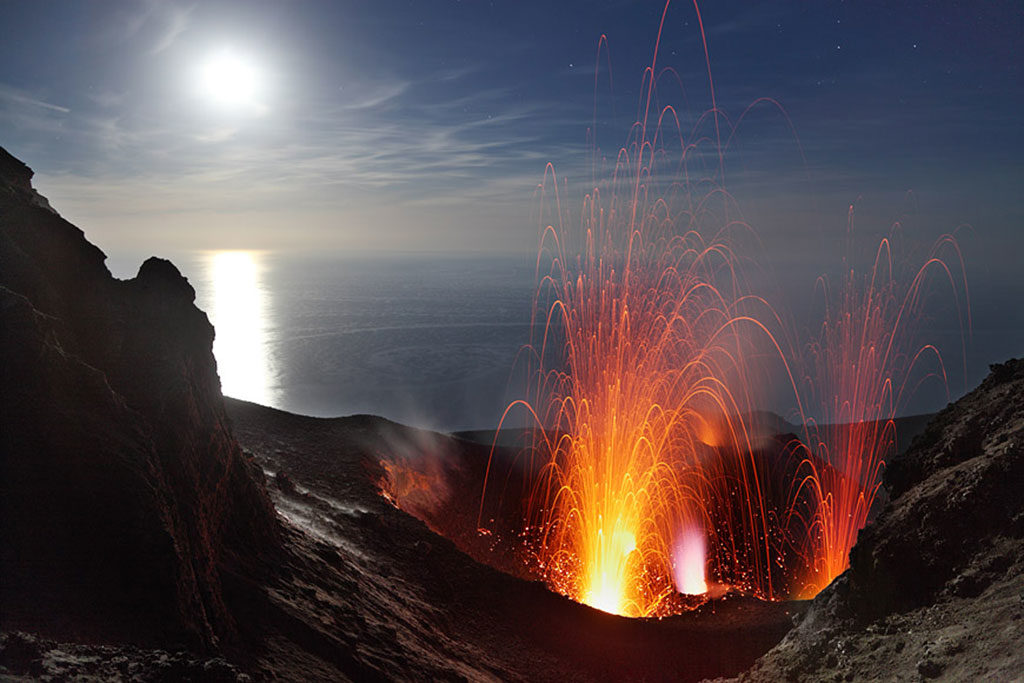 Eruzione Stromboli