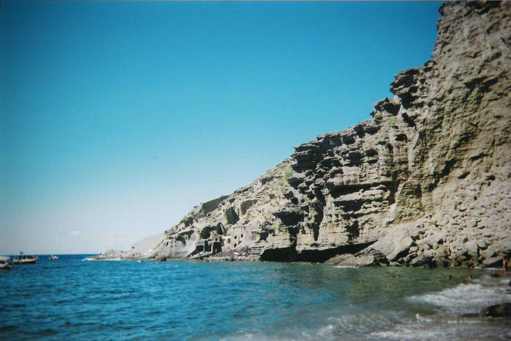 Spiaggia di Pollara mare