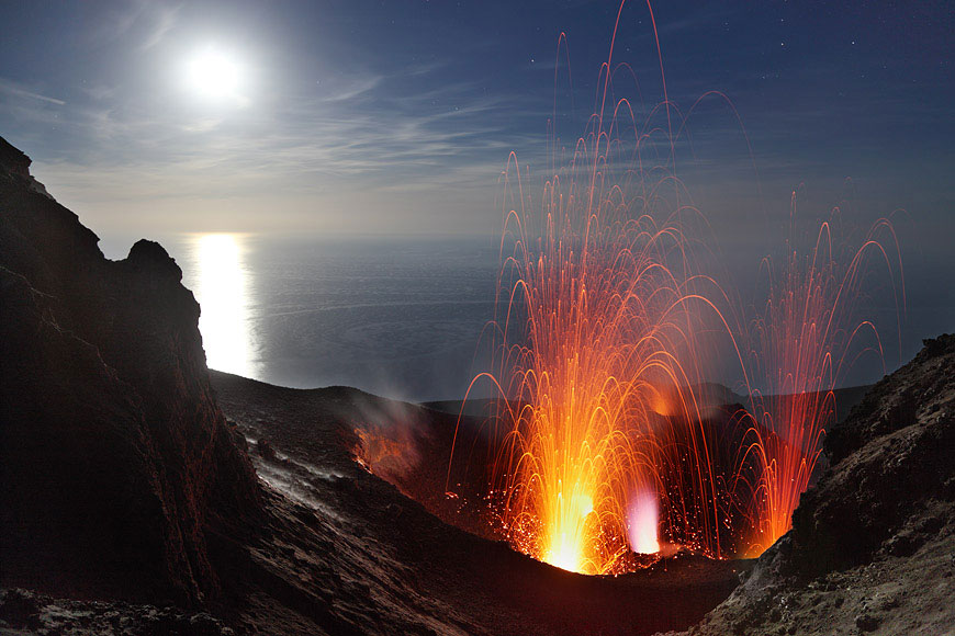 Stromboli eruzione